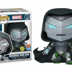 Hobbiestock Collectibles Pop: Iron Man - Infamous Iron Man Glow In The Dark PX Exclusive