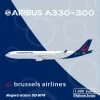 Hobbiestock Collectibles 1/400 BRUSSELS A330-300 OO-SFW Die Cast Models