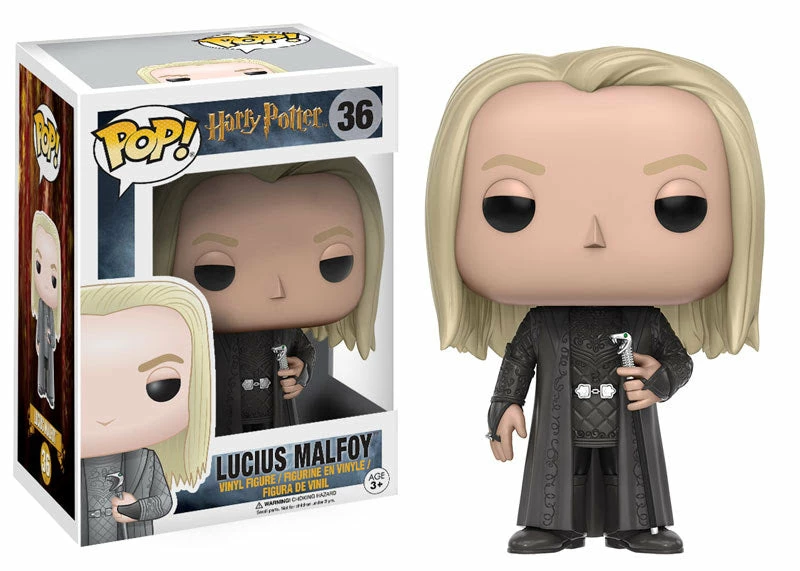 Hobbiestock Collectibles Pop! Movies: Harry Potter - Lucius Malfoy Funko Pop 3 Hobbiestock Collectibles Pop! Movies: Harry Potter - Lucius Malfoy Funko Pop