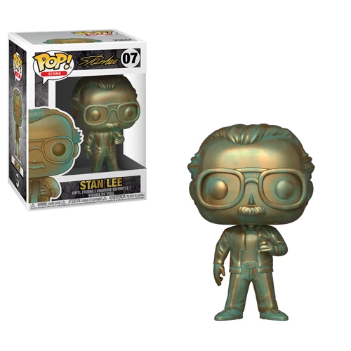 Hobbiestock Collectibles Funko Pop Pop! Icons: Stan Lee (Patina) 3 Hobbiestock Collectibles Funko Pop Pop! Icons: Stan Lee (Patina)