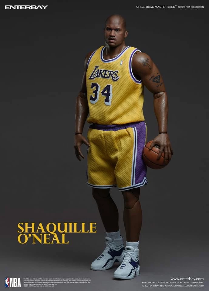 Hobbiestock Collectibles Enterbay 1/6 Shaquille O'Neal Lakers 3 Hobbiestock Collectibles Enterbay 1/6 Shaquille O'Neal Lakers