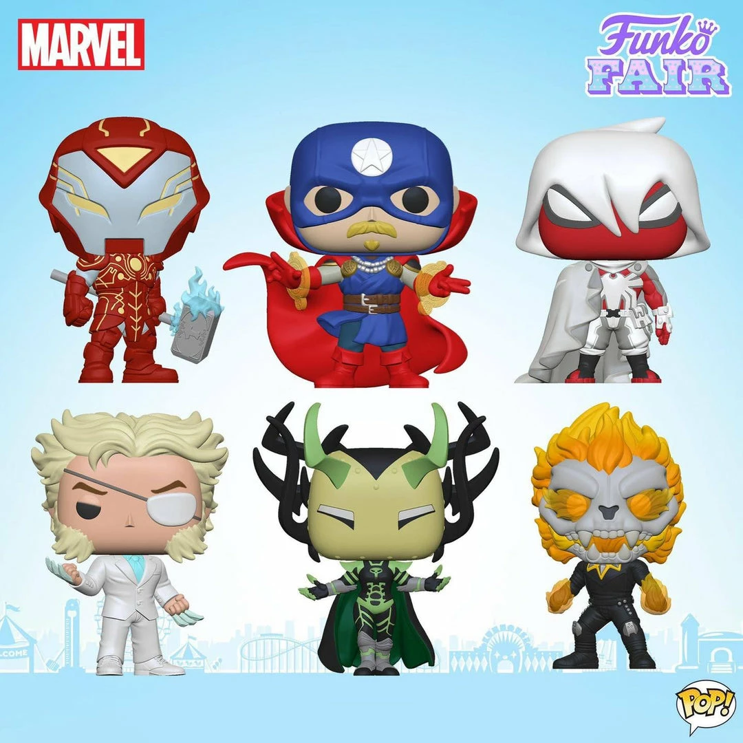 Hobbiestock Collectibles Funko Pop! Marvel: Infinity Warps Set Of 6 3 Hobbiestock Collectibles Funko Pop! Marvel: Infinity Warps Set Of 6