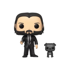 Hobbiestock Collectibles Pop! Movies: John Wick In Black Suit W/ Dog Buddy Funko Pop