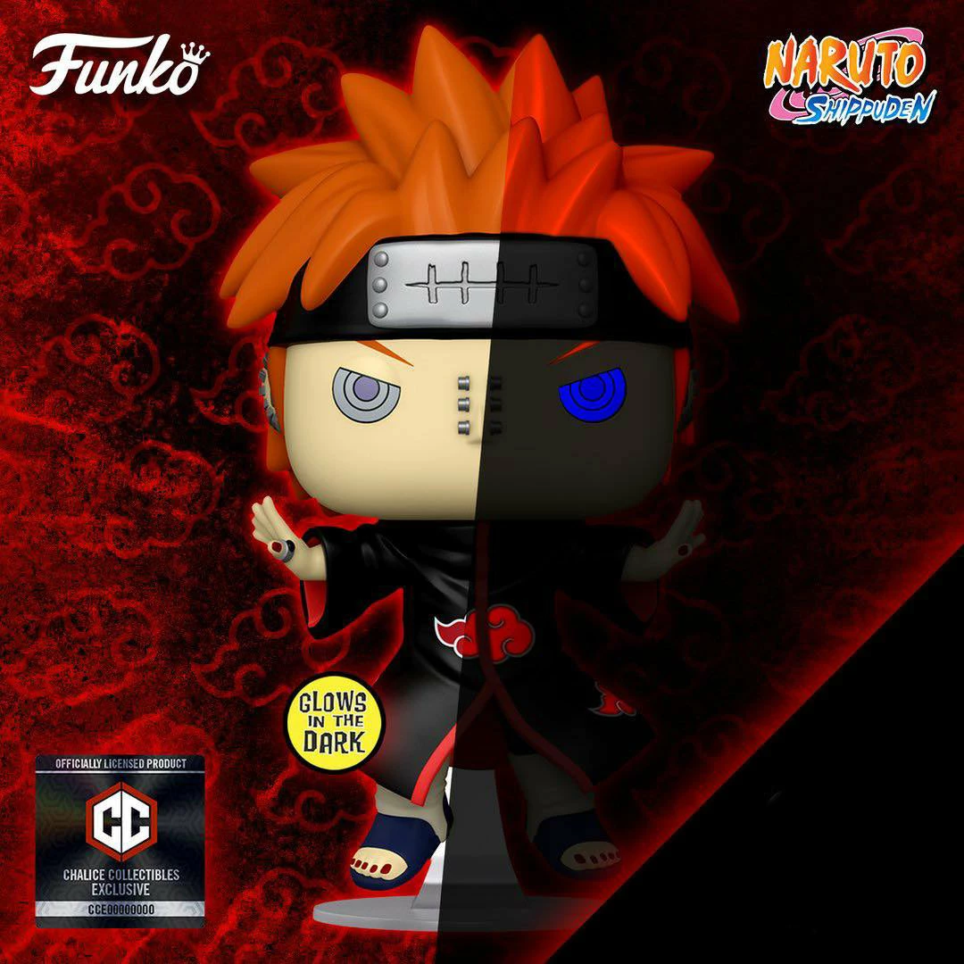 Hobbiestock Collectibles Funko Pop! Animation: Naruto Pain (GITD) (Chalice Exclusive Sticker) 3 Hobbiestock Collectibles Funko Pop! Animation: Naruto Pain (GITD) (Chalice Exclusive Sticker)