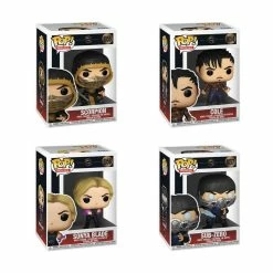 Hobbiestock Collectibles Funko Pop! Movies: Mortal Kombat 2021 Set Of 4