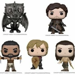 Hobbiestock Collectibles Funko Pop! TV: Game Of Thrones Set Of 5