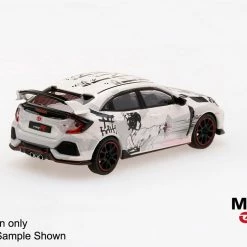 Hobbiestock Collectibles 1/64 Honda Civic Type R (FK8) Art Car Manga 2018 Paris Autoshow New Arrivals