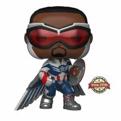 Hobbiestock Collectibles Funko Pop! Marvel: The Falcon And The Winter Soldier- Captain America Action Pose (SE)