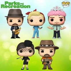 Hobbiestock Collectibles Funko Pop! TV: Parks & Recreation Set Of 5