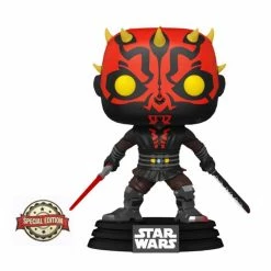 Hobbiestock Collectibles Funko Pop! Star Wars: Clone Wars - Darth Maul W/ Saber (Special Edition)