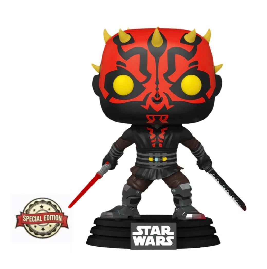 Hobbiestock Collectibles Funko Pop! Star Wars: Clone Wars - Darth Maul W/ Saber (Special Edition) 3 Hobbiestock Collectibles Funko Pop! Star Wars: Clone Wars - Darth Maul W/ Saber (Special Edition)