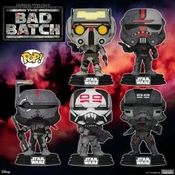 Hobbiestock Collectibles Funko Pop! Star Wars: The Bad Batch Set Of 5