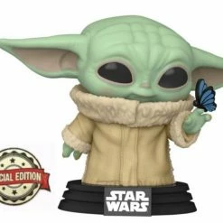 Hobbiestock Collectibles Funko Pop! Star Wars: Mandalorian - The Child With Butterfly (Special Edition) New Arrivals