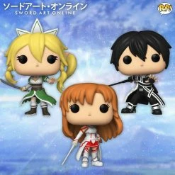 Hobbiestock Collectibles Funko Pop! Animation: Sword Art Online Set Of 3