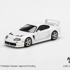 Hobbiestock Collectibles Mini GT 1/64 Toyota TRD 3000gt White (LHD) Die Cast Models