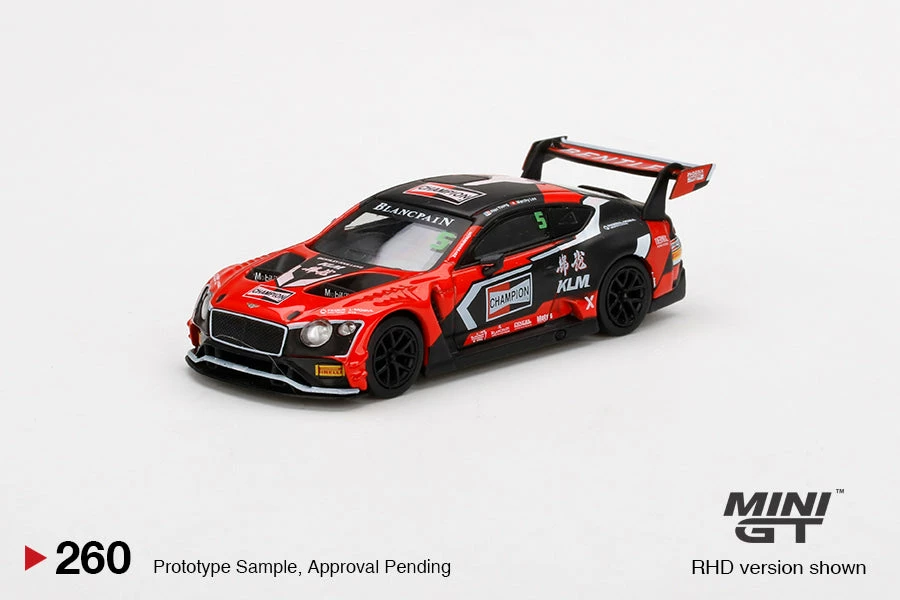 Hobbiestock Collectibles Mini GT 1/64 Bentley Continental GT3 #5 2018 Blancpain GT Asia (RHD) 3 Hobbiestock Collectibles Mini GT 1/64 Bentley Continental GT3 #5 2018 Blancpain GT Asia (RHD)
