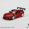 Hobbiestock Collectibles Mini GT 1/64 HKS Toyota GR Supra Renaissance Red (RHD)
