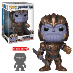 Hobbiestock Collectibles Pop Marvel: Avengers: Endgame- 10" THANOS Funko Pop