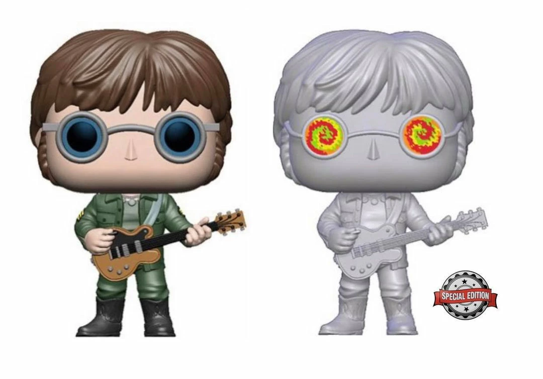 Hobbiestock Collectibles Funko Pop! Rocks: John Lennon Set Of 2 3 Hobbiestock Collectibles Funko Pop! Rocks: John Lennon Set Of 2