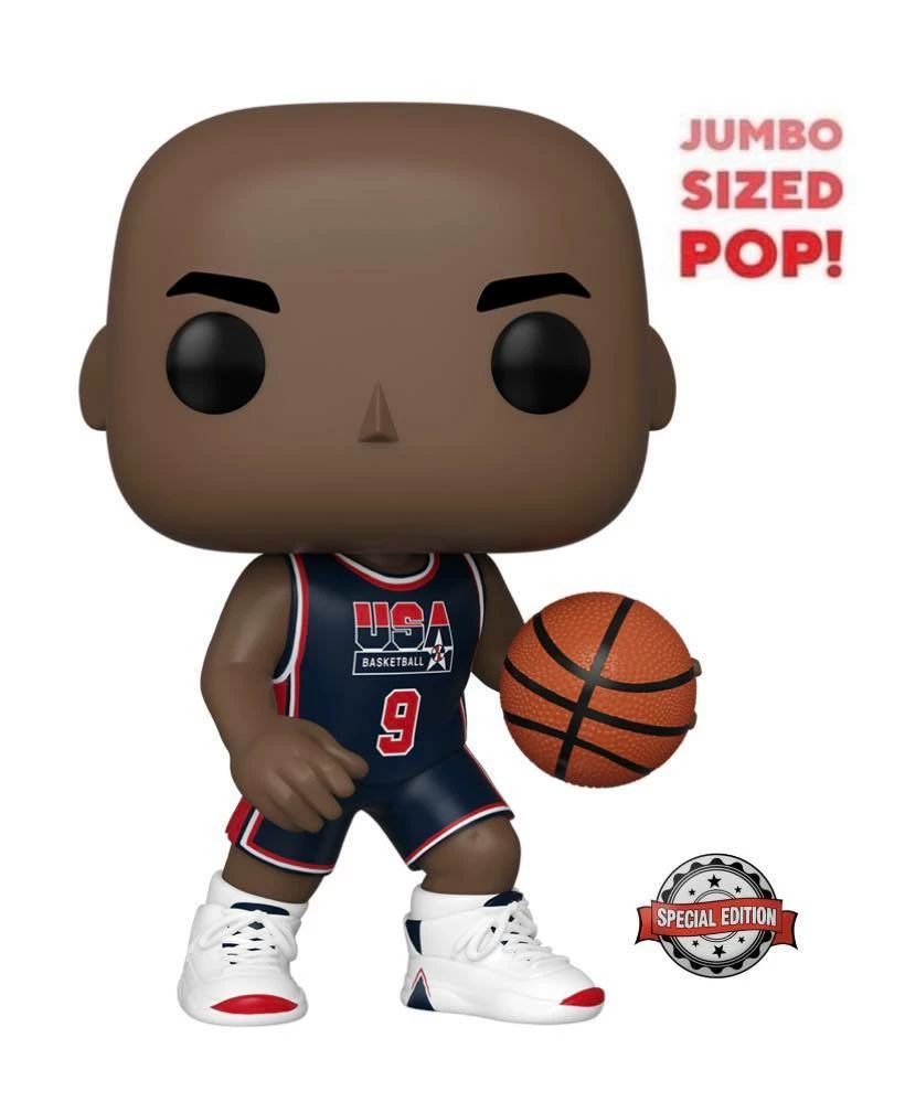 Hobbiestock Collectibles Funko Pop! Jumbo: NBA - 10" Michael Jordan (1992 Team USA Navy) 3 Hobbiestock Collectibles Funko Pop! Jumbo: NBA - 10" Michael Jordan (1992 Team USA Navy)
