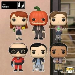 Hobbiestock Collectibles Funko Pop! TV: The Office Set Of 6