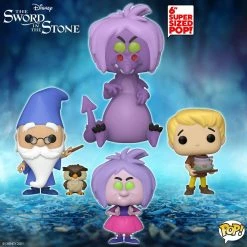 Hobbiestock Collectibles Funko Pop! Disney: The Sword In The Stone Set Of 4