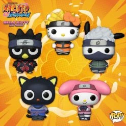 Hobbiestock Collectibles Funko Pop! Animation: Sanrio/Naruto Set Of 5