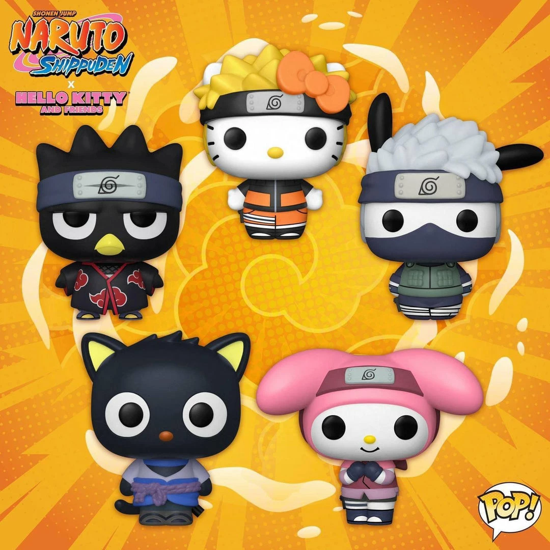 Hobbiestock Collectibles Funko Pop! Animation: Sanrio/Naruto Set Of 5 3 Hobbiestock Collectibles Funko Pop! Animation: Sanrio/Naruto Set Of 5