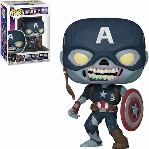Hobbiestock Collectibles Funko Pop! Marvel: What If...? S2 - Captain America 3 Hobbiestock Collectibles Funko Pop! Marvel: What If...? S2 - Captain America