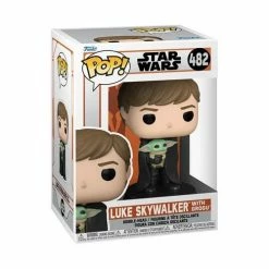 Hobbiestock Collectibles Funko Pop! Star Wars: Mandalorian - Luke Skywalker W/ Grogu
