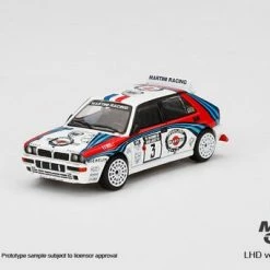 Hobbiestock Collectibles Mini GT 1/64 Lancia Delta HF Integrale Evoluzione 1992 Rally 1000 Lakes Winner (LHD) Die Cast Models