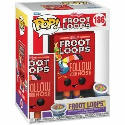 Hobbiestock Collectibles Funko Pop! Vinyl: Kelloggs - Froot Loops Cereal Box