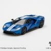 Hobbiestock Collectibles Mini GT 1/64 Ford GT Liquid Blue (LHD) Die Cast Models