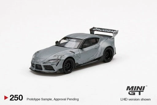 Hobbiestock Collectibles Die Cast Models Mini GT 1/64 Pandem Toyota GR Supra V1.0 Matte Grey (LHD) 3 Hobbiestock Collectibles Die Cast Models Mini GT 1/64 Pandem Toyota GR Supra V1.0 Matte Grey (LHD)