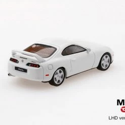 Hobbiestock Collectibles 1/64 Toyota Supra(JZA80) Super White (LHD)