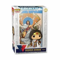 Hobbiestock Collectibles Funko Pop! Comic Cover: Wonder Woman 80th - Wonder Woman (Rebirth) On Throne