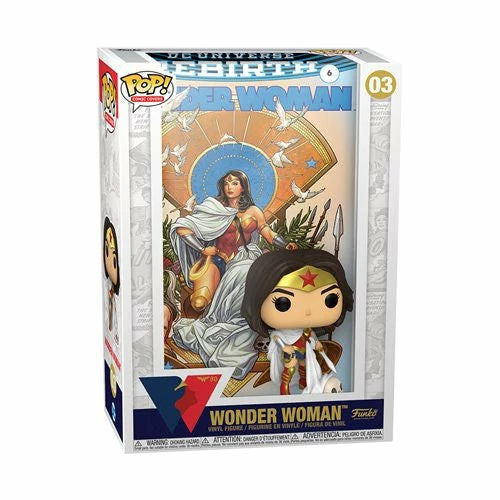 Hobbiestock Collectibles Funko Pop! Comic Cover: Wonder Woman 80th - Wonder Woman (Rebirth) On Throne 3 Hobbiestock Collectibles Funko Pop! Comic Cover: Wonder Woman 80th - Wonder Woman (Rebirth) On Throne