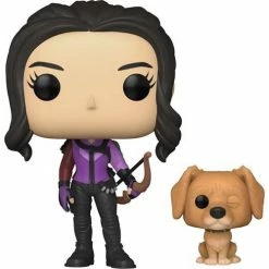 Hobbiestock Collectibles Funko Pop! Marvel: Hawkeye - Kate Bishop With Lucky The Pizza Dog