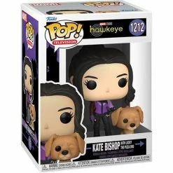 Hobbiestock Collectibles Funko Pop! Marvel: Hawkeye - Kate Bishop With Lucky The Pizza Dog