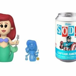 Hobbiestock Collectibles Funko Vinyl SODA: Set Of 2 - Ariel & Captain America Funko Pop