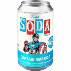 Hobbiestock Collectibles Funko Vinyl SODA: Marvel - Captain America (Box Of 6)