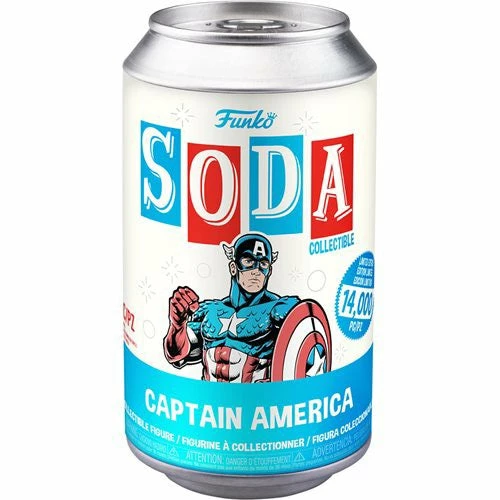 Hobbiestock Collectibles Funko Vinyl SODA: Marvel - Captain America (Box Of 6) 3 Hobbiestock Collectibles Funko Vinyl SODA: Marvel - Captain America (Box Of 6)