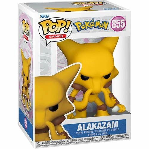 Hobbiestock Collectibles Funko Pop! Games: Pokemon S9- Alakazam 3 Hobbiestock Collectibles Funko Pop! Games: Pokemon S9- Alakazam