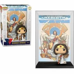 Hobbiestock Collectibles Funko Pop! Comic Cover: Wonder Woman 80th - Wonder Woman (Rebirth) On Throne 5 Hobbiestock Collectibles Funko Pop! Comic Cover: Wonder Woman 80th - Wonder Woman (Rebirth) On Throne