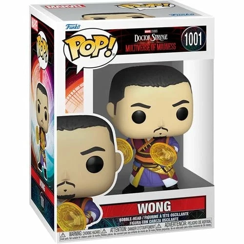 Hobbiestock Collectibles Funko Pop! Marvel: Doctor Strange In The Multiverse Of Madness - Wong 3 Hobbiestock Collectibles Funko Pop! Marvel: Doctor Strange In The Multiverse Of Madness - Wong