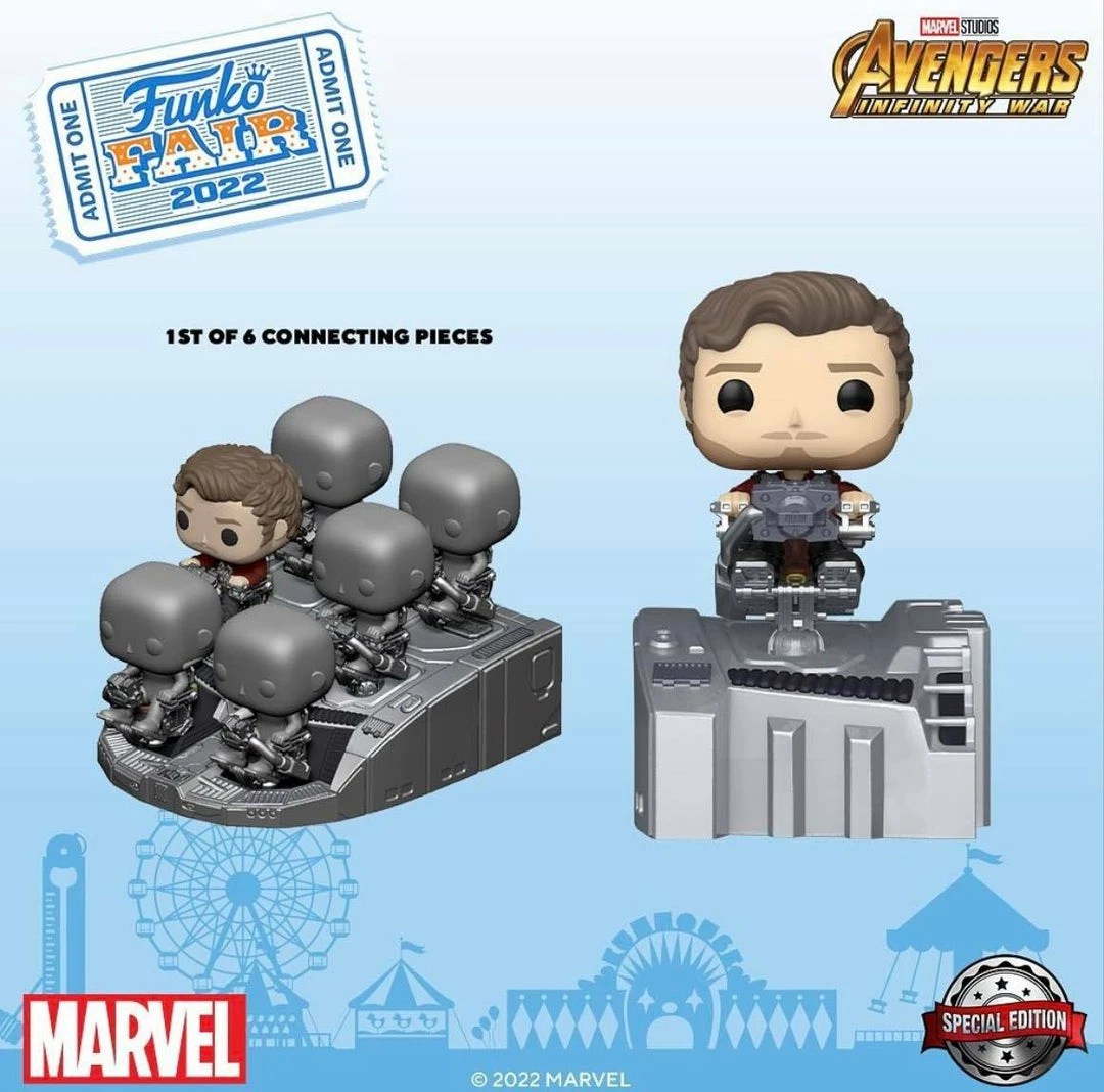 Hobbiestock Collectibles Funko Pop! Deluxe: Marvel - Guardians Of The Galaxy Milano - Starlord 4 Hobbiestock Collectibles Funko Pop! Deluxe: Marvel - Guardians Of The Galaxy Milano - Starlord