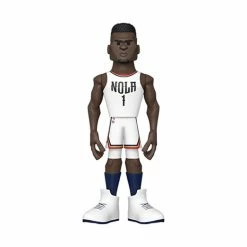 Hobbiestock Collectibles Funko Pop Funko Gold 12" Vinyl: Pelicans - Zion Williamson (Home Uni) Special Edition