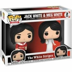 Hobbiestock Collectibles Funko Pop! Rocks: 2PK Jack White And Meg White - The White Stripes