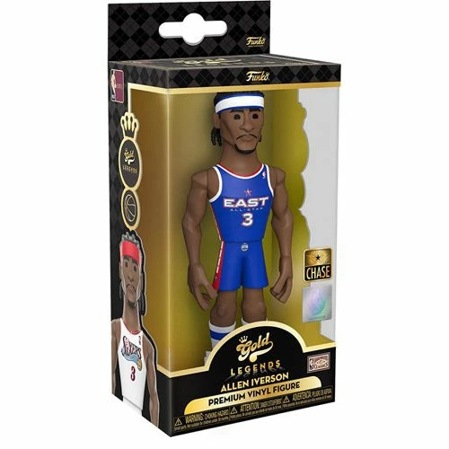 Hobbiestock Collectibles Funko Gold 5" Vinyl: NBA LG: 76ers - Allen Iverson Chase Funko Pop 3 Hobbiestock Collectibles Funko Gold 5" Vinyl: NBA LG: 76ers - Allen Iverson Chase Funko Pop