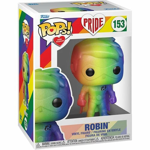 Hobbiestock Collectibles Funko Pop! Heroes: DC Pride - Robin 3 Hobbiestock Collectibles Funko Pop! Heroes: DC Pride - Robin
